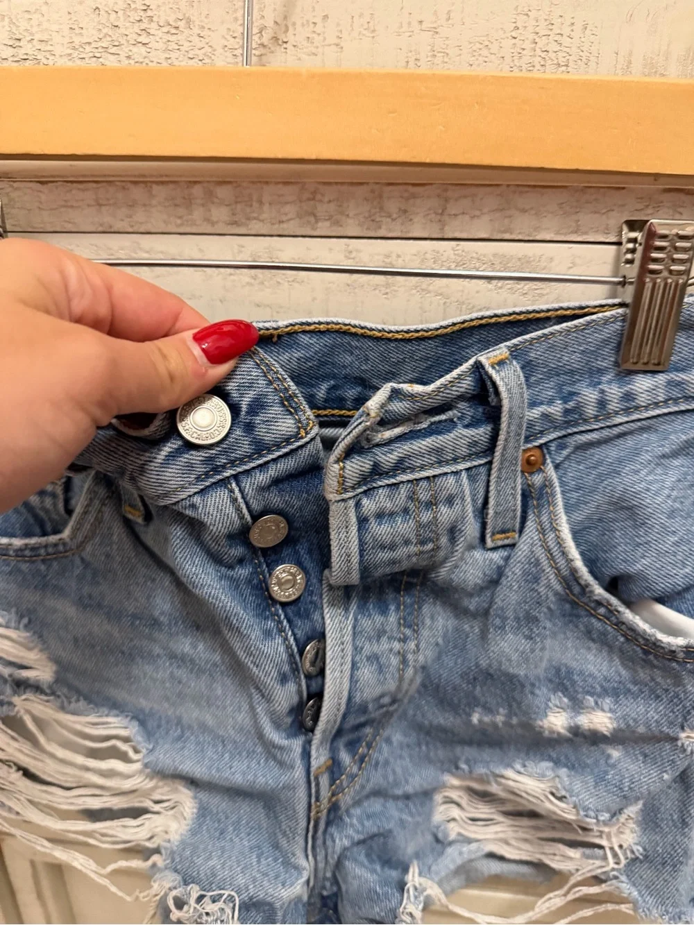 Levi’s denim shorts